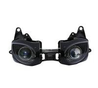 DZSDKHLFJ Faro per Kawasaki per Ninja per ZX-6R per ZX6R 2007 2008 Faro Anteriore per Motocicletta Gruppo Lampada Frontale Accessori per Motociclette Fari Fendinebbia