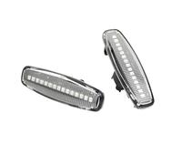 DZSDKHLFJ Indicatore Laterale 2 Pezzi Di Indicatori Direzione Dinamici A LED Per Nissan Per Fuga Per Murano Per Pathfinder Per Skyline(Crystal)