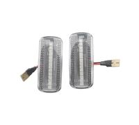 DZSDKHLFJ Indicatore Laterale 2 Pezzi LED Indicatori Di Direzione Dinamici Laterali Lampeggianti Sequenziali Per Lancia Flavia 2011 2012 2013 2014(Crystal)