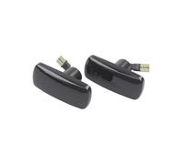 DZSDKHLFJ Indicatore Laterale Luce Lampeggiante Dinamica A LED Per Indicatori Di Direzione Laterali Per Lancia Flavia 2011 2012 2013 2014(Smoked)