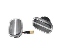 DZSDKHLFJ Indicatore Laterale Per Toyota Per Fielder ZE12 Per Harrier ACU3/GSU3/MCU3 Per Hilux Per Surf N21 2 Pezzi Luce Direzione Laterale A LED Dinamica(Crystal)