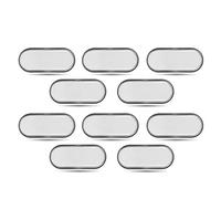 DZSFDGDDFGD Indicatori Direzione LED Posizione Laterali Luci Ingombro Anteriori E Posteriori Per Camion Autobus Rimorchio Furgone Camion Per Roulotte(10pcs White)