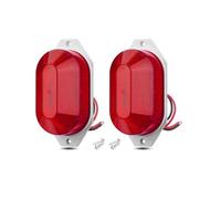 DZSFDGDDFGD Indicatori Direzione Luce Posizione Laterale A LED Da 12V 21 LED Indicatore Direzione Luce Coda Spia Luminosa Per Auto Camion Camper Autobus(2pcs Red)