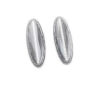 DZSFDGDDFGD Indicatori Direzione Per Mazda B2500 (Pick Up) 323 Per Protege LED Indicatore Di Direzione Luce Di Posizione Laterale Accessori Per Auto(Crystal)