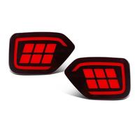 DZSFDGDDFGD Set Luci Posteriori Per Subaru Per Outback XV 2015-2023 Indicatori Direzione Dinamici Luci Avvertimento Freni A LED Per Paraurti Posteriore 12 V Per Auto(Stile A.)