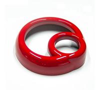 DZSGJNOF Rifiniture Interne per Auto per Smart 453 per Fortwo per Forfour Contagiri Decorazione Copertura Guscio Protettivo Accessori Interni Interterior Accessori(Red 3)