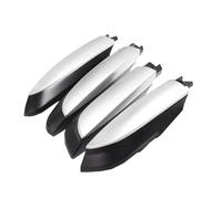 DZSHONGXINSM Barre Portatutto per Toyota per RAV4 2013 2014 2015 2016 2017 2018 Copertura Terminale del Portapacchi sul Tetto Coperchio di Ricambio Copertura del Guscio ABS 4 Pezzi Barre Trasversali