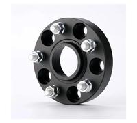 DZSHONGXINSM Distanziali Ruote Adattatori distanziali Ruota PCD 5x115 CB71.6mm per Dodge per Challenger 1 Pezzi adattatori per Ruote Distanziali per Ruote(Nero,25mm)
