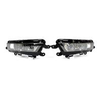 DZSHONGXINSM Fendinebbia Luci Per Auto Per Skoda Per Octavia 5E MK3 LCI 2017-2019 Paraurti Anteriore LED Fendinebbia Griglia Di Copertura Cablaggio(Pair LED Lamp)