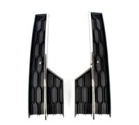 DZSHONGXINSM Fendinebbia Luci Per Auto Per Skoda Per Octavia 5E MK3 LCI 2017-2019 Paraurti Anteriore LED Fendinebbia Griglia Di Copertura Cablaggio(Pair Grille)