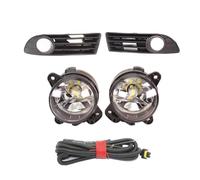 DZSHONGXINSM Fendinebbia Per VW Per Polo 9N3 MK4 Facelift 2005 2006 2007 2008 2009 2010 Fendinebbia Anteriore Alogena/LED Con Lampadine + Griglia + Filo(LED Set Lamp)