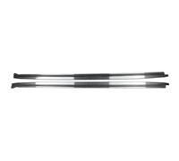 DZSHONGXINSM Spoiler Anteriore 2 Pezzi di Estensione della Gonna Laterale in Fibra di Carbonio/Nero Lucido per BMW per F15 X5 F85 X5M F16 X6 F86 X6M Accessori per Auto Spoiler Frontali