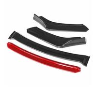 DZSHONGXINSM Spoiler Anteriore Labbro Paraurti Anteriore per Mini per Cooper per R55 R56 F55 F56 Spoiler Inferiore Splitter Diffusore Kit Carrozzeria Anteriore Spoiler Frontali(Carbon -Red)