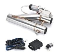 DZSHONGXINSM Terminale di Scarico Kit Silenziatore per Tubo di Scarico con Valvola Elettrica Universale da 2", 2,25", 2,5" E 3" con Telecomando Wireless Tubo di Scarico(2 inch)