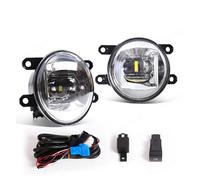 DZSJFGAIS Striscia fari a LED 1 Paio Di Fendinebbia Per Toyota Per Sienna 2021-2024 Paraurti Anteriore LED Lente Fendinebbia Bianca Con Interruttore A Cavo 12V