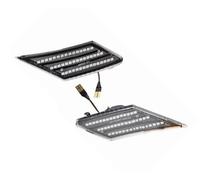DZSJFGAIS Striscia fari a LED 2x indicatori di direzione dinamici a LED per Scion per FR-S 2012-2020 indicatori di direzione laterali sequenziali(Dynamic Crystal)