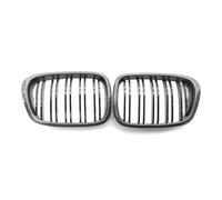 DZSJHGFDD Car Grill Front Griglia Centrale Anteriore Nera Opaca Doppio Rene per Cofano per BMW E39 525i 528i 530i 535i per M5 1997 1998 1999 2003 Anteriore Auto Grill(Fibra di Carbonio)