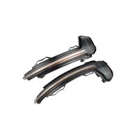 DZSJHGFDD Indicatori Direzione Dinamici 2 Pezzi Per VW Per Tiguan MK2 Per Touareg MK3 2017 2018 2019 2020 Indicatori Di Direzione Dinamici A LED, Indicatori Di Direzione A Specchio(Yellow Blue)