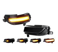 DZSJHGFDD LED Indicatore Direzione Laterale Indicatore Direzione Dinamico A LED Specchietto Retrovisore Luce Svolta Lampada Sequenziale per Skoda per Fabia 2014-2019 per Rapid 2017-2020