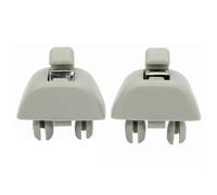 DZSJHGFDD Parasole 2X Supporto per Gancio per Aletta Parasole per VW per Passat per B7 per Polo per Up! 6R D857561Y20 6R0857561Y20 Ganci Parasole per Parabrezza