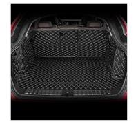 DZSJHGFDD Tappetini Bagagliaio per Nissan per Terra 2018 2019 2020 Copertura Completa per Bagagliaio Accessori Interni Tappeto Copri Baule(Black-Beige)