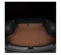 DZSJHGFDD Tappetini Bagagliaio Tappetino Bagagliaio Completamente Rivestito Pelle per Nissan per Kicks 2018 2019 2020 2021 2022 Rivestimento Interno Sedili Tappeto Copri Baule(Coffee4)