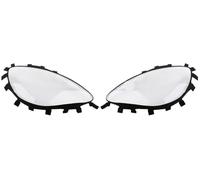 DZSJUNCHENSM Copri Faro Anteriore Auto 2X Coprilente Trasparente per Fari Anteriori di Ricambio con Guarnizioni in Gomma Nera per Corvette C6 2005-2013 Fari Anteriori Auto