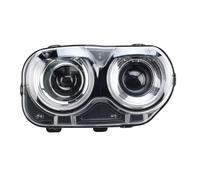 DZSJUNCHENSM Copri Faro Anteriore Auto Fari A LED per Dodge per Challenger SE R/T 2015-2022 con Proiettore DRL A LED E Doppio Fascio(Giusto)