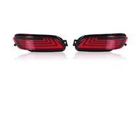DZSJUNCHENSM Laterale Indicatore Di Direzione Riflettore Paraurti Posteriore A LED Auto Per Lexus RX300 RX330 RX350 2003 2004 2005 2006 2007 2008 Con Luce Stop E Indicatore Direzione(Red cover)
