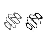 DZSJUNCHENSM Maniglie Interne Portiera Adesivo Rivestimento Telaio Copertura Pannello Ciotola Maniglia Porta Interna Dell'auto per Toyota per Raize per GR 2020-2022 Inner Maniglie
