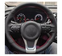 DZSMACHENGSM Coprivolante per Auto Copertura Volante dell'automobile Treccia per Kia per Sorento 2015 2016 2017 2018 per Sedona 2015-2019 Accessori per Interni Auto Copertura Volanti(Red Thread)