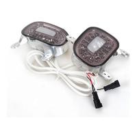 DZSMACHENGSM Kit Fanali Posteriore per Jeep per Renegade 2015-2019 12V 3W 3D Ottica LED Rosso Paraurti Posteriore Riflettori Fendinebbia Luci Retromarcia Backup Lampada Coda(Smoked)