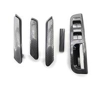 DZSNBMSHD Copertura Maniglia Porta Driver Porta Finestra Interruttore Lunetta + Maniglie per Porta Interna Set per VW per Passat B5 1998-2005 4 Porte LHD Maniglia Interna Porta