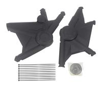 DZSNBMSHD Tamponi Paratelaio Moto Telaio Laterale Pannello Protezione Copertura Protezione per BMW per R1200GS LC Adventure ADV per R1250GS Adventure per R 1250 GS 2020 2019 2018(Nero)