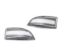 DZSQEGBX Indicatore Direzione A Led 2 luci di direzione dinamiche a LED per specchietto retrovisore per Grand, Scenic III, Megane MK3, Laguna III X91(Crystal)