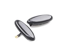 DZSQEGBX Indicatore Direzione A Led Per Mazda B2500 (Pick Up) 323 Per Protege LED Indicatore Di Direzione Luce Di Posizione Laterale Accessori Per Auto(Smoked)