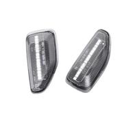 DZSQEGBX Indicatore Direzione A Led Per Sandero Per Stepway Per Duster 2 Pezzi LED Indicatori Di Direzione Laterali Dinamici(Crystal)