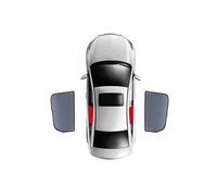DZSQEGBX Parasole Tendina Parasole Magnetica per Auto per Hyundai per Tucson NX4 2022 2023 2024, Parabrezza Anteriore, Finestrino Posteriore Laterale per Bambini.(2PCS Rear)