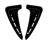 DZSQEGBX per BMW X5 F15 2014 2015 2016 2017 2018 Parafango Laterale Presa d'Aria Copertura Decorazione Griglia Laterale Squalo Adesivo Stile Griglia Anteriore Dell'auto(Nero Lucido)