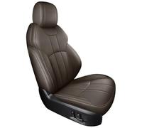 DZSQEGBX Set Copri-Sedile Universali Per BMW E60 X3 E83 F25 F30 E46 Serie 1 E87 E30 E92 E91 Coprisedili Per Auto Personalizzati In Pelle PU(1PC-Coffee)