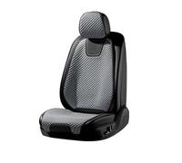 DZSQEGBX Set Copri-Sedile Universali Per Dodge Per Caliber Coprisedili Per Auto In Pelle PU Traspirante Estiva ICE SILK Accessori Per Protezioni Interne(Grey,Front 1Pcs)