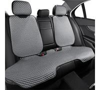 DZSQEGBX Set Copri-Sedile Universali Per Dodge Per Caliber Coprisedili Per Auto In Pelle PU Traspirante Estiva ICE SILK Accessori Per Protezioni Interne(Grey,Posteriore)