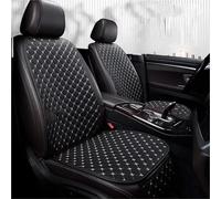 DZSQEGBX Set Copri-Sedile Universali Per SKODA Per Octavia Per Kodiaq Per Superb Per Fabia Per Rapid Per Yeti Pu Coprisedile Per Auto In Pelle(Black White 2 Seats)
