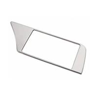 DZSQOMHGD Decorativa Trim Pannello per Audi A4 B8 2010-2016 LHD Avvertimento Cornice Luminosa Car Center Console Pannello dello Schermo Navigazione Adesivo Trim Auto Interni
