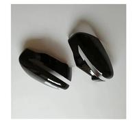DZSQOSJB Copertura Specchietto per Nissan per Qashqai J11 2016-2020 ABS Cromato Laterale Copertura Specchio Trim Posteriore cap Decorazione dello Specchio Copri Retrovisore Auto(Nero)