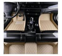 DZSQOSJB Tappetini per Auto Tappetini Auto Personalizzati 3D per BMW per Serie 3 per E36 1990-2000 E46 E90 E92 E93 Coupé Accessori Interni Tappeto in Pelle Artificiale Tappetini Auto(Beige)