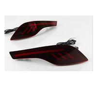 DZSQTGJKIO 2PCS Multi-Funzione 12V Lampada del Riflettore per CRV per CR-V 2017 2018 2019 Posteriore della Lampada della Nebbia Luce del Paraurti Luce di Freno Coda Lampada Assemblea(A)