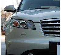 DZSQTGJKIO Fari Lente Borsette Copertura Del Faro Maschera Per Per FX35 Per FX45 2004 2005 2006 2007 Paralume Trasparente Alloggiamento Fari Copriobiettivo(Giusto)