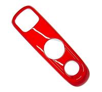 DZSQTGJKIO Modanatura Interni Decorazione Decorazione del Pannello del Cambio Guscio di Protezione Adesivi per Auto per Mercedes per Smart 451 per Fortwo Accessori Interni Modifica(Rosso)