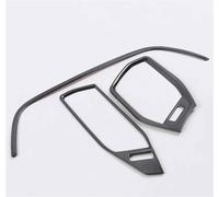 DZSQTGJKIO Modanatura Interni Decorazione per Ford per Kuga per Escape 2020 2021 2022 LHD Car Side Air Conditioning AC Outlet Vent Decorazione Copertura Trim Accessori Interni(Nero)